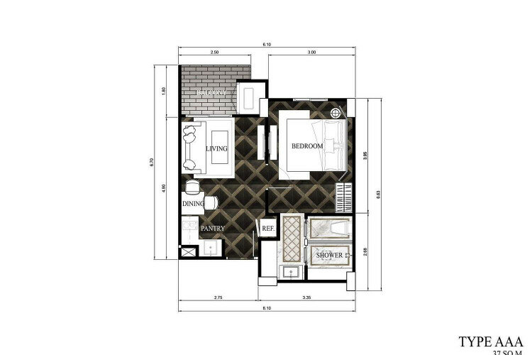 Кондоминиум в Паттайе, Таиланд | THE223633