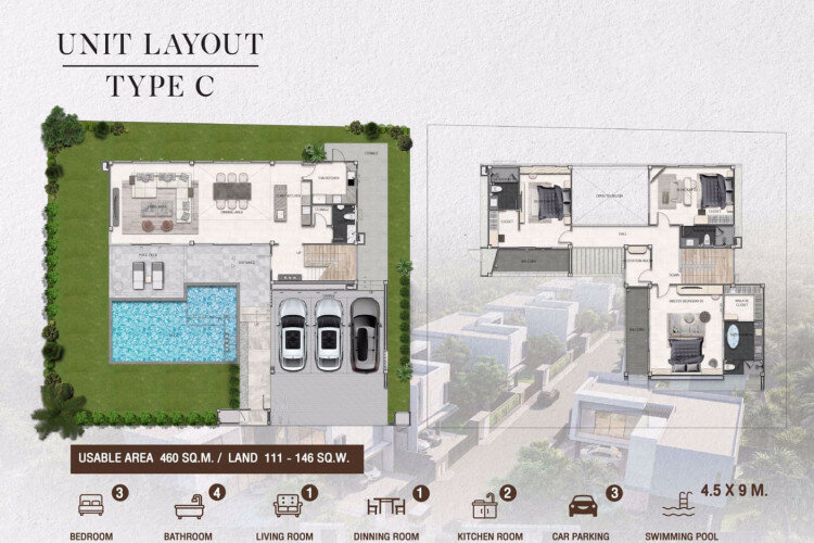 Дом в Паттайе, Таиланд | THE154981