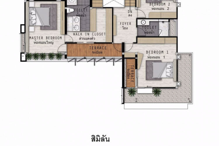 Дом в Банг Ламунге, Таиланд | THE155066