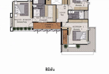 Дом в Банг Ламунге, Таиланд | THE155066