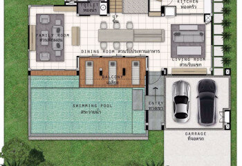 Дом в Банг Ламунге, Таиланд | THE155066