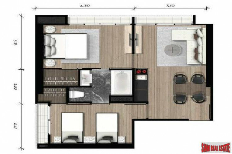 Квартира в Бангкоке, Таиланд | THE126078