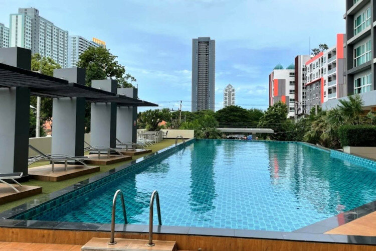 Кондоминиум с 1 спальней в Паттайе, Таиланд | THE129007