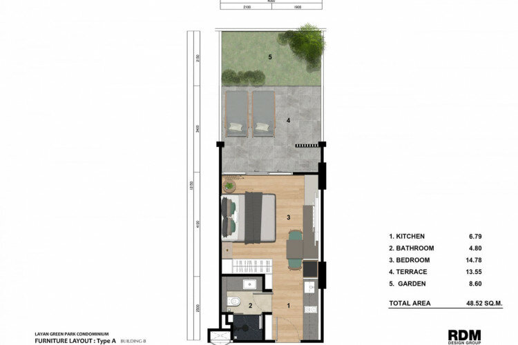 Кондоминиум в Лаянае, Пхукет, Таиланд | THE507389