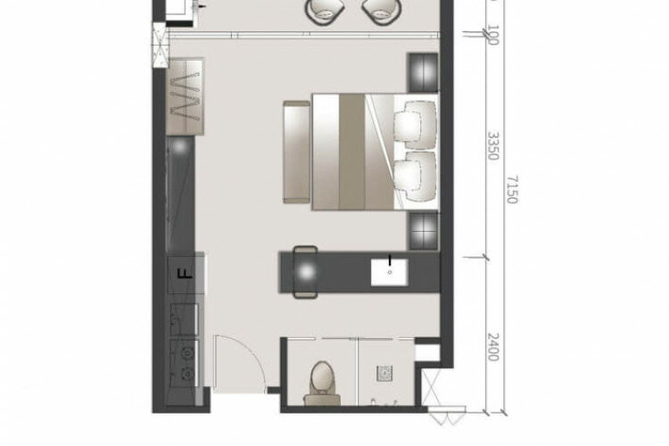Кондоминиум в Лаянае, Пхукет, Таиланд | THE407455