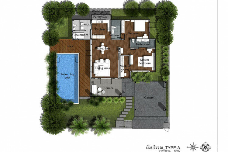 Дом в Паттайе, Таиланд | THE321886