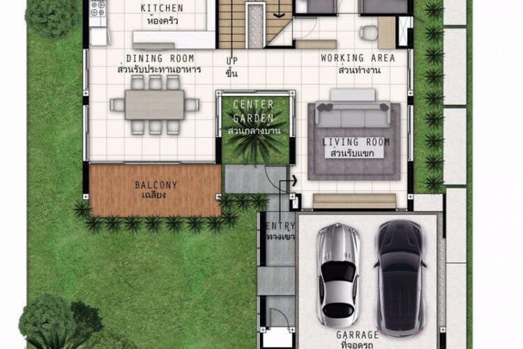 Дом в Банг Ламунге, Таиланд | THE255067