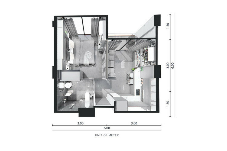 Кондоминиум на Пхукете, Таиланд | THE556204