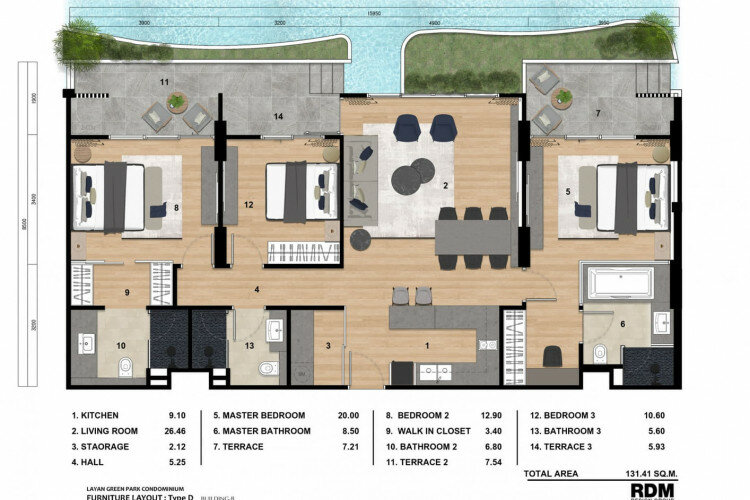 Кондоминиум в Лаянае, Пхукет, Таиланд | THE207387