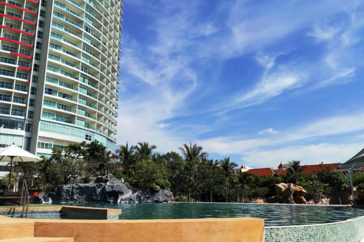 Кондоминиум с 1 спальней в Саттахипе, Таиланд | THE228924