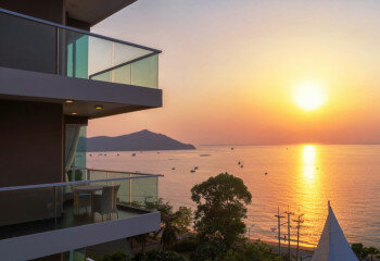 Кондоминиум с 1 спальней в Саттахипе, Таиланд | THE328844