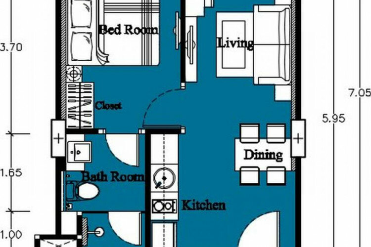 Квартира в Джомтьене, Паттайя, Таиланд | THE234316