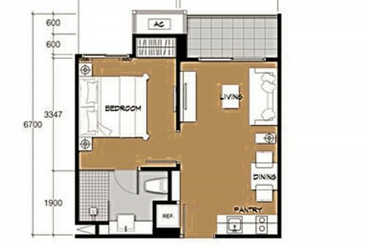 Квартира в Джомтьене, Паттайя, Таиланд | THE234170