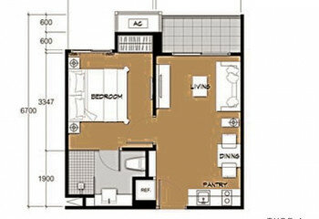 Квартира в Джомтьене, Паттайя, Таиланд | THE234170