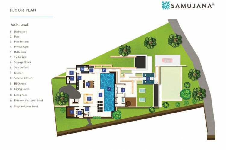 Вилла на острове Самуй, Таиланд | THE307629