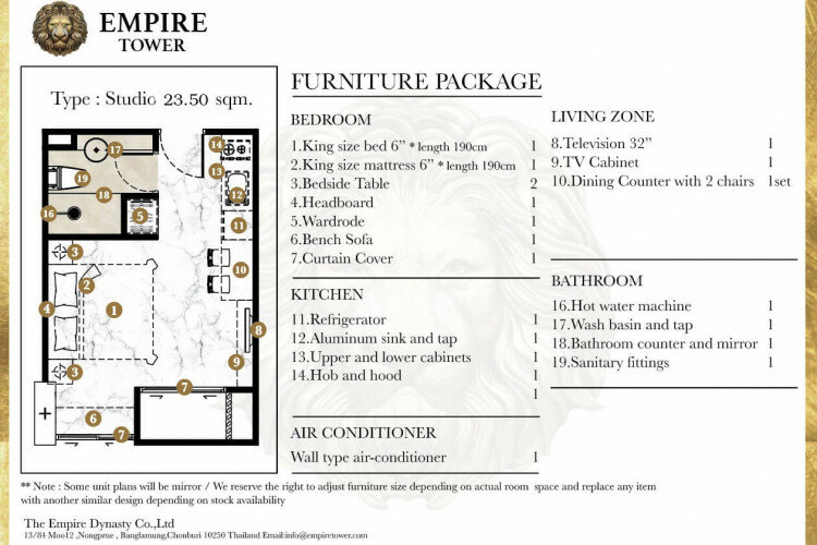 Кондоминиум в Джомтьене, Паттайя, Таиланд | THE107518