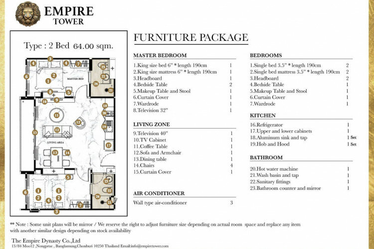 Кондоминиум в Джомтьене, Паттайя, Таиланд | THE107520