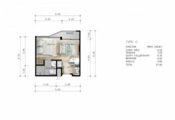 Кондоминиум в Януи, Пхукет, Таиланд | THE207076
