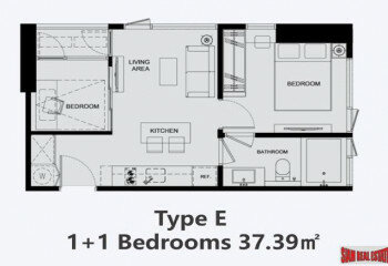 Квартира в Пхетчабури, Таиланд | THE218144