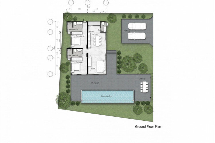 Вилла на острове Самуй, Таиланд | THE107637