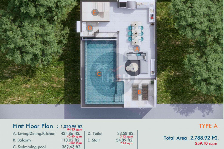 Вилла на острове Самуй, Таиланд | THE509133