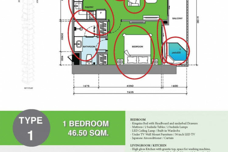Кондоминиум в Джомтьене, Паттайя, Таиланд | THE407210