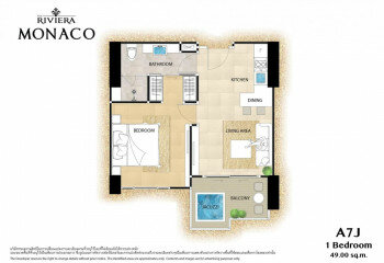 Кондоминиум в Джомтьене, Паттайя, Таиланд | THE207481