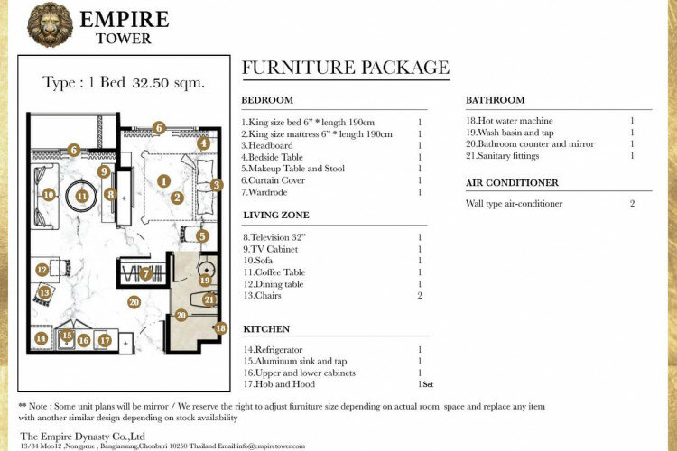 Кондоминиум в Джомтьене, Паттайя, Таиланд | THE207519