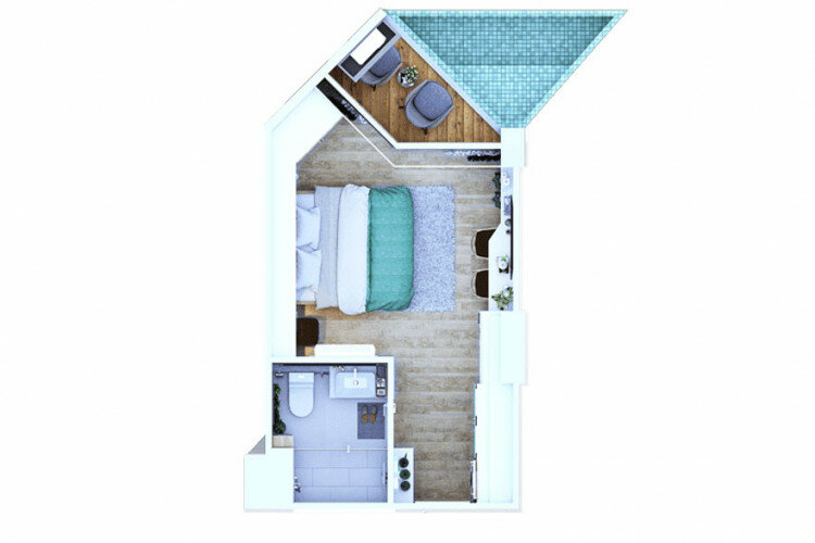 Кондоминиум на Пхукете, Таиланд | THE144935