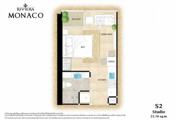 Кондоминиум в Джомтьене, Паттайя, Таиланд | THE507476