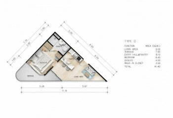 Кондоминиум в Януи, Пхукет, Таиланд | THE207073