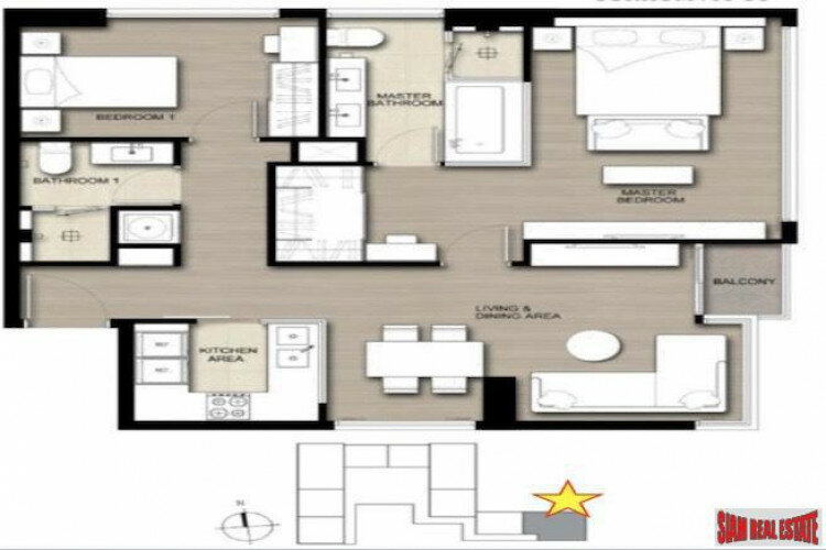 Квартира в Бангкоке, Таиланд | THE318750