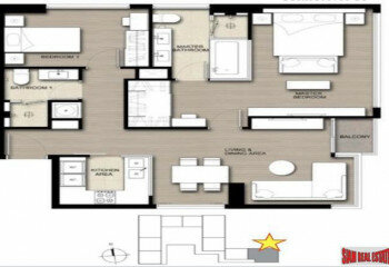 Квартира в Бангкоке, Таиланд | THE318750