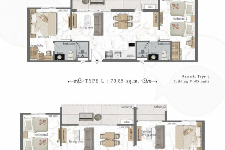 Кондоминиум в Януи, Пхукет, Таиланд | THE407141