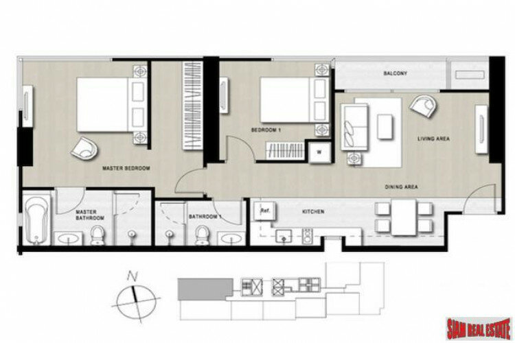 Квартира в Бангкоке, Таиланд | THE318202