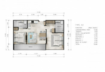 Кондоминиум в Януи, Пхукет, Таиланд | THE207079