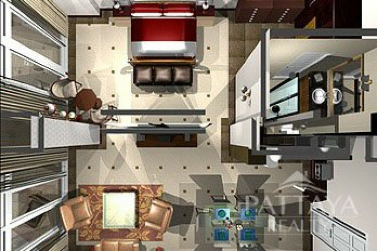 Кондоминиум в Джомтьене, Паттайя, Таиланд | THE424824