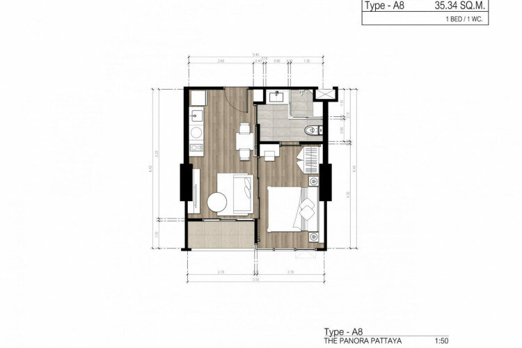 Кондоминиум в Паттайе, Таиланд | THE407297