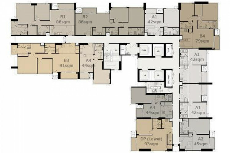 Кондоминиум в Бангкоке, Таиланд | THE414907