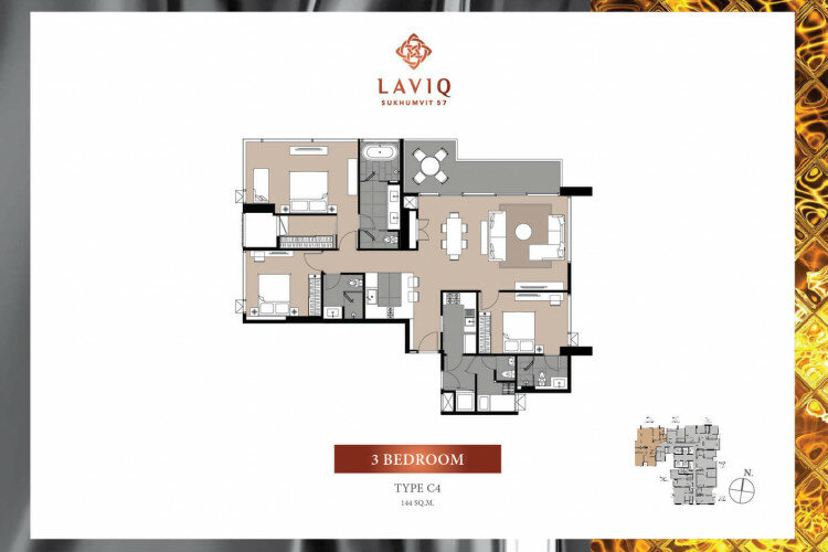 Кондоминиум в Бангкоке, Таиланд | THE107740