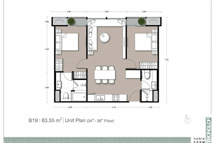 Кондоминиум в Бангкоке, Таиланд | THE207428