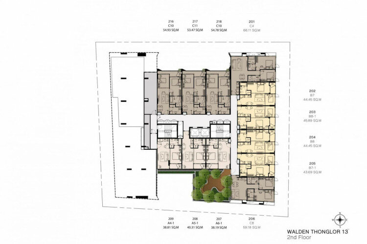 Кондоминиум в Бангкоке, Таиланд | THE107787