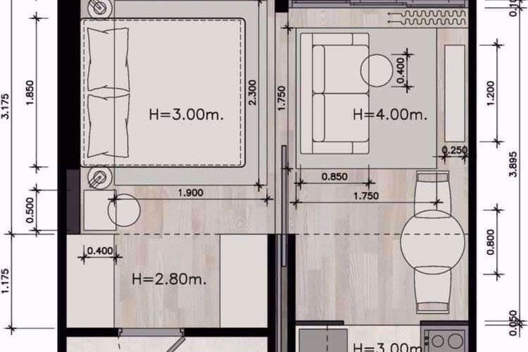 Кондоминиум в Бангкоке, Таиланд | THE154118