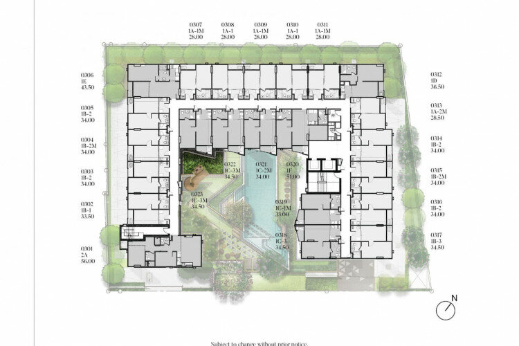 Кондоминиум в Бангкоке, Таиланд | THE408143