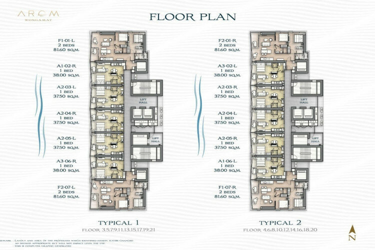 Кондоминиум в Паттайе, Таиланд | THE507524