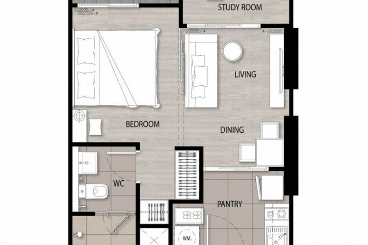 Кондоминиум в Бангкоке, Таиланд | THE507807