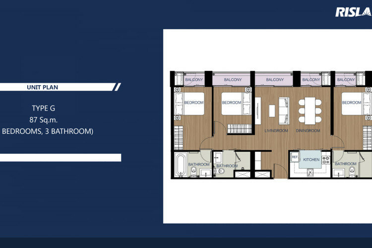 Кондоминиум в Бангкоке, Таиланд | THE107913