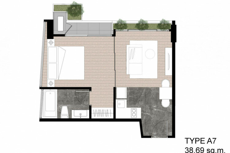 Кондоминиум в Бангкоке, Таиланд | THE408531