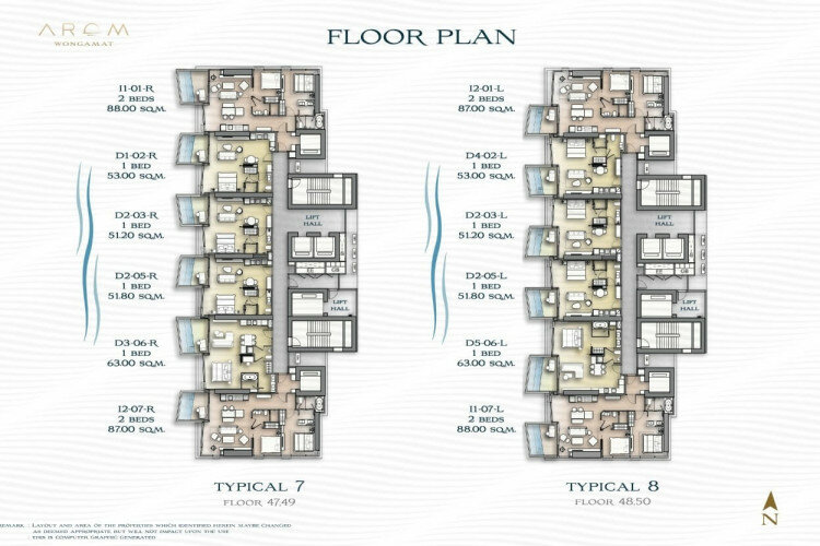 Кондоминиум в Паттайе, Таиланд | THE407533