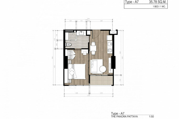 Кондоминиум в Паттайе, Таиланд | THE107296